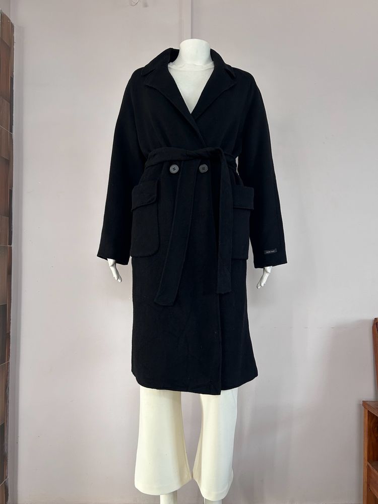 Black Premium Overcoat