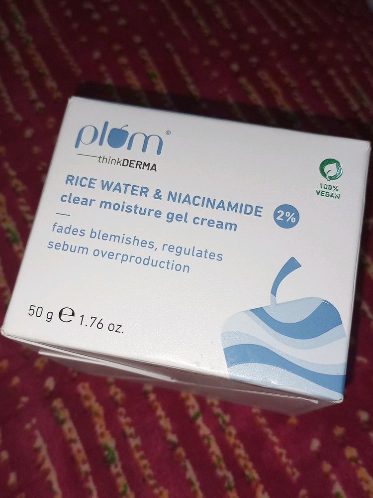 Plum Rice Water & Niacinamide Clear Moisture Gel