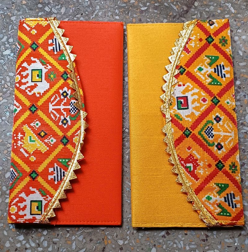 Handicraft Rajasthani Gotta Design Envelope Wallet