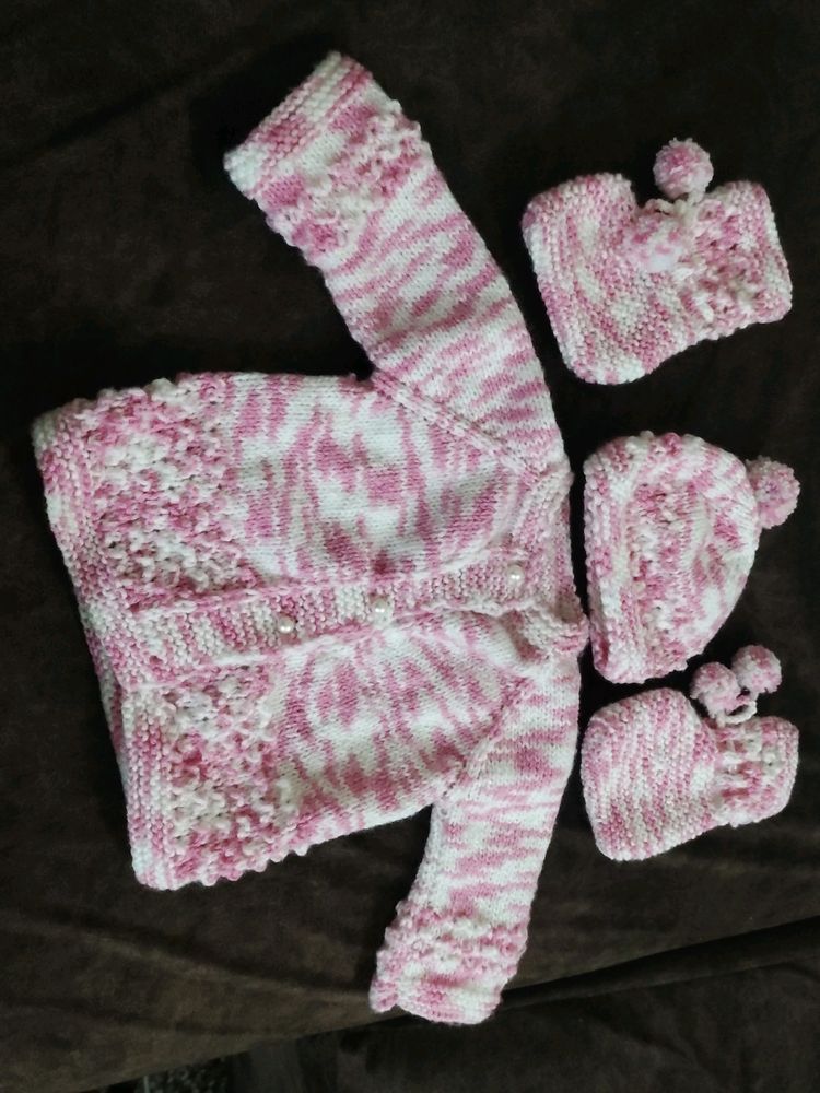 Hand Made Woollen Set