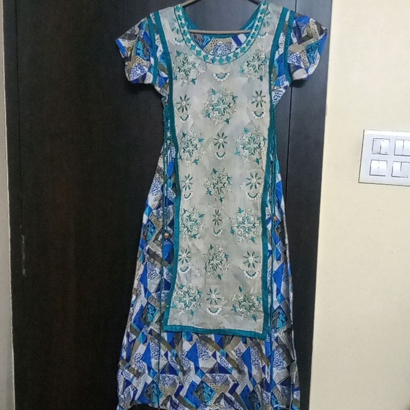 beautiful designed long kurti