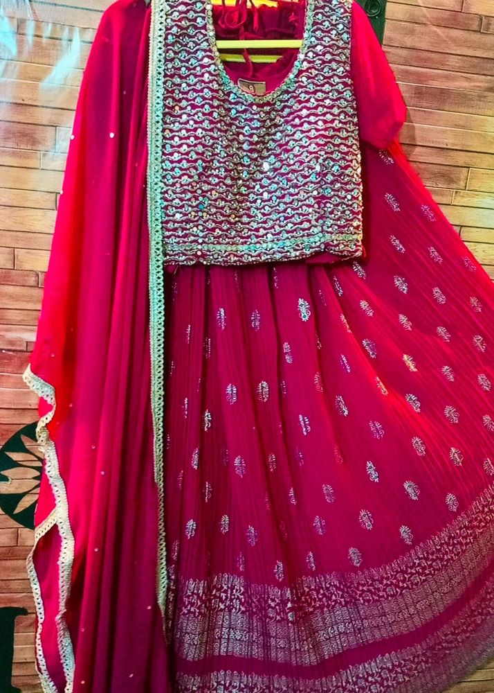 Rose Pink New Lehnga