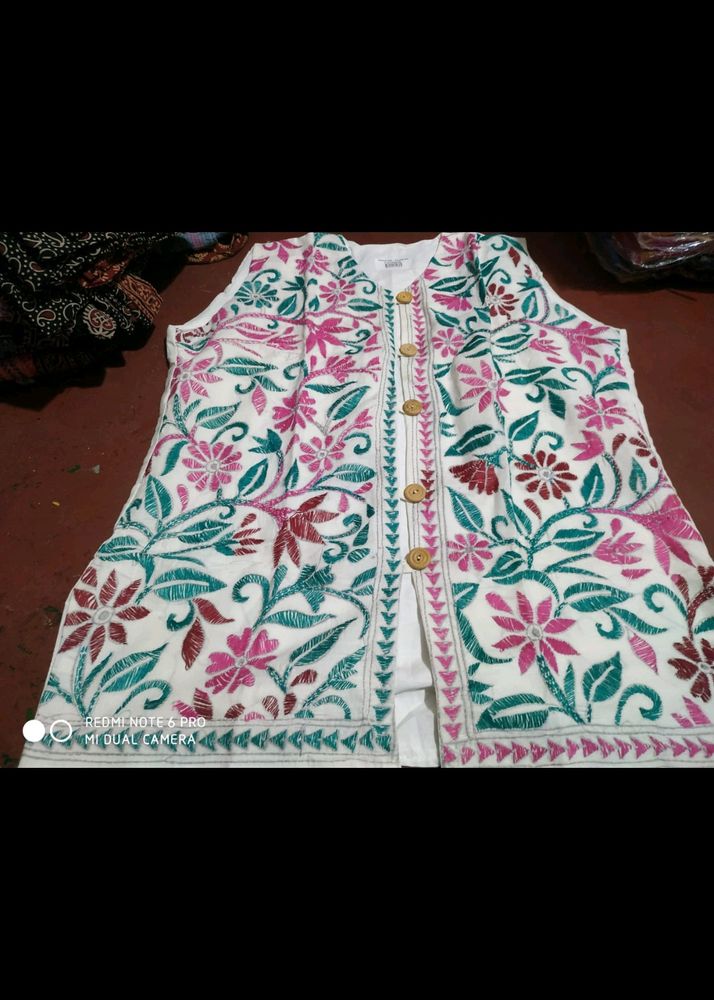 This Is Cotton Kantha Stich Jacket