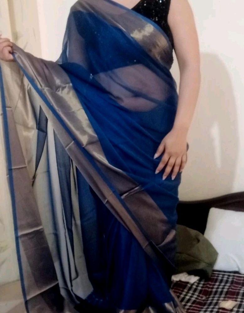 Bleu Saree