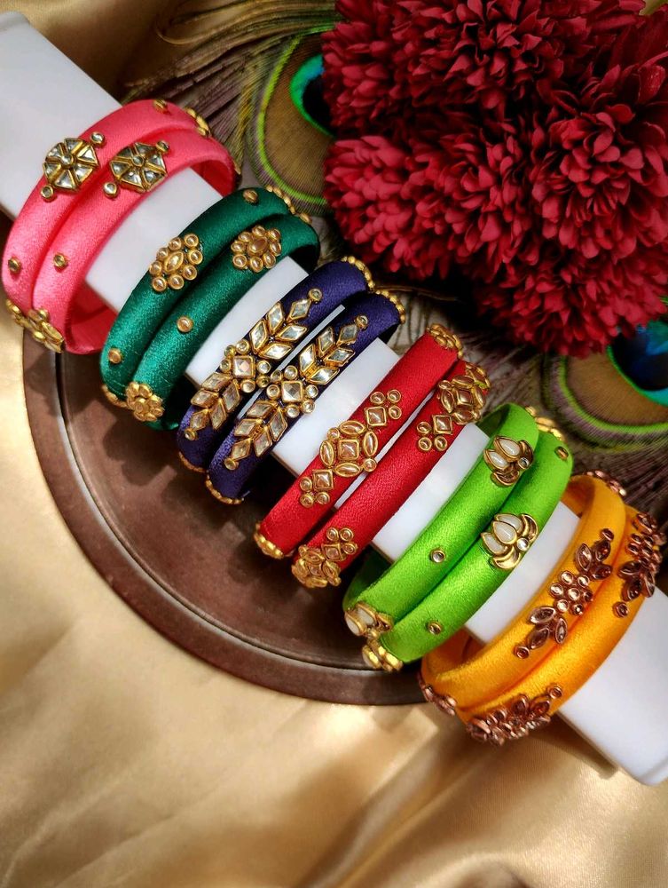 Clearance Sale - Silk Thread Bangles