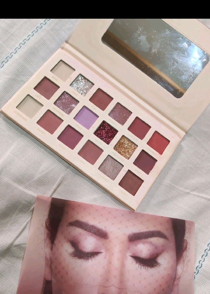 Nude Eyeshadow Palette And Makeup Primer