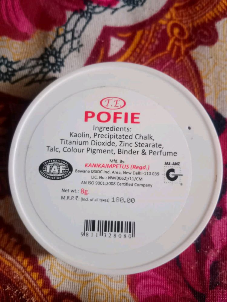 T.E. Pofie Face Powder