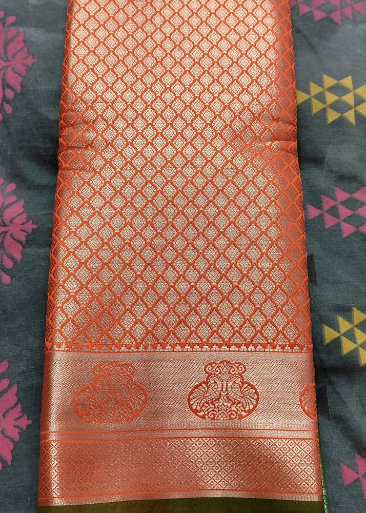 New Silk Saree😍Stunning Grand Look Pattu Saree🥰