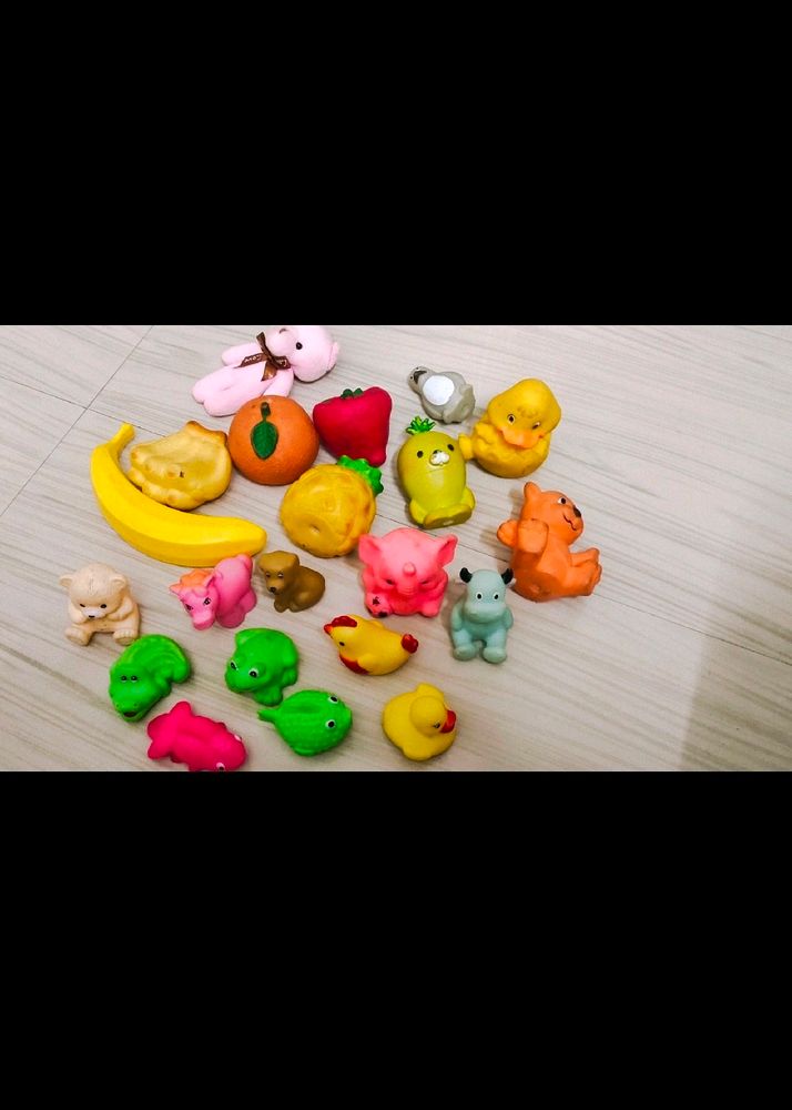 21 Mix Fruit Vegetable Chuchu Toys