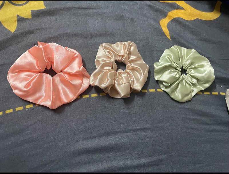 Satin Scrunchies