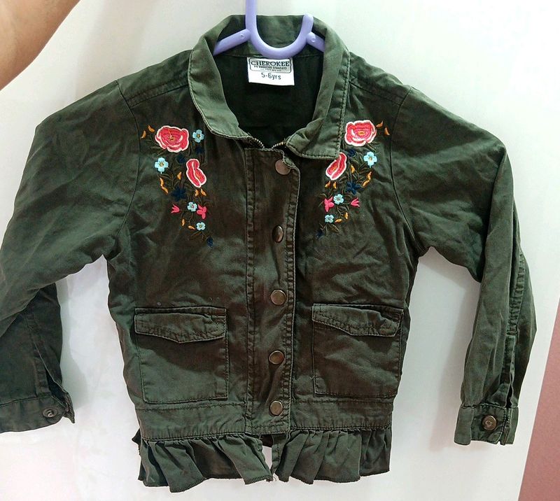 Kids Embroidered Jacket Combo