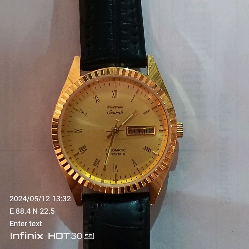 hmt Sourab Automatic Wrist Watch