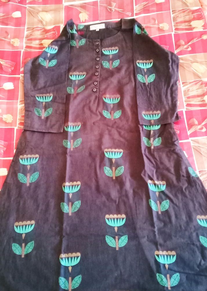 Kurti With Both Side Pocket