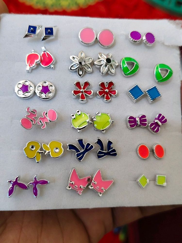 Plastic Very Small Earring For Baby