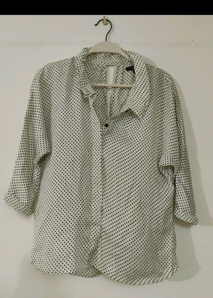 FLASH SALE Retro Polka Dot Shirt