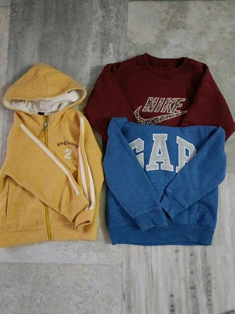 Sweatshirt Set Of 3