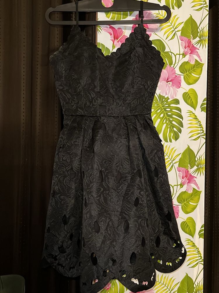 Black Designer Classy Frock