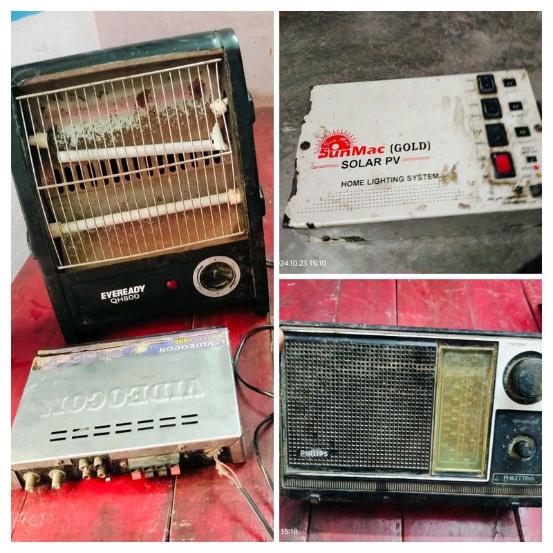 Heater,dth Box, Radio ,Solar Pv