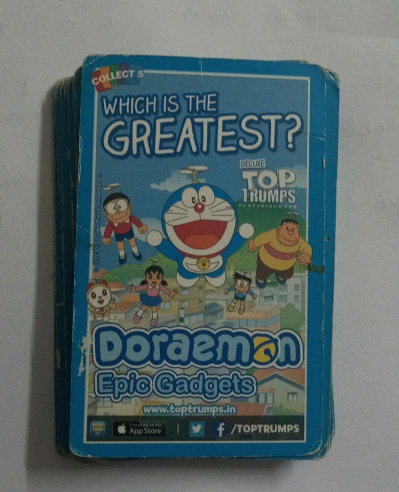 RARE DORAEMON TRUMP CARDS