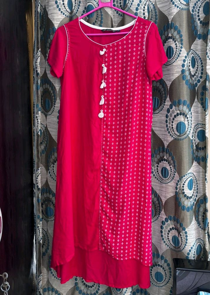 Very Pretty Gulabi Kurti