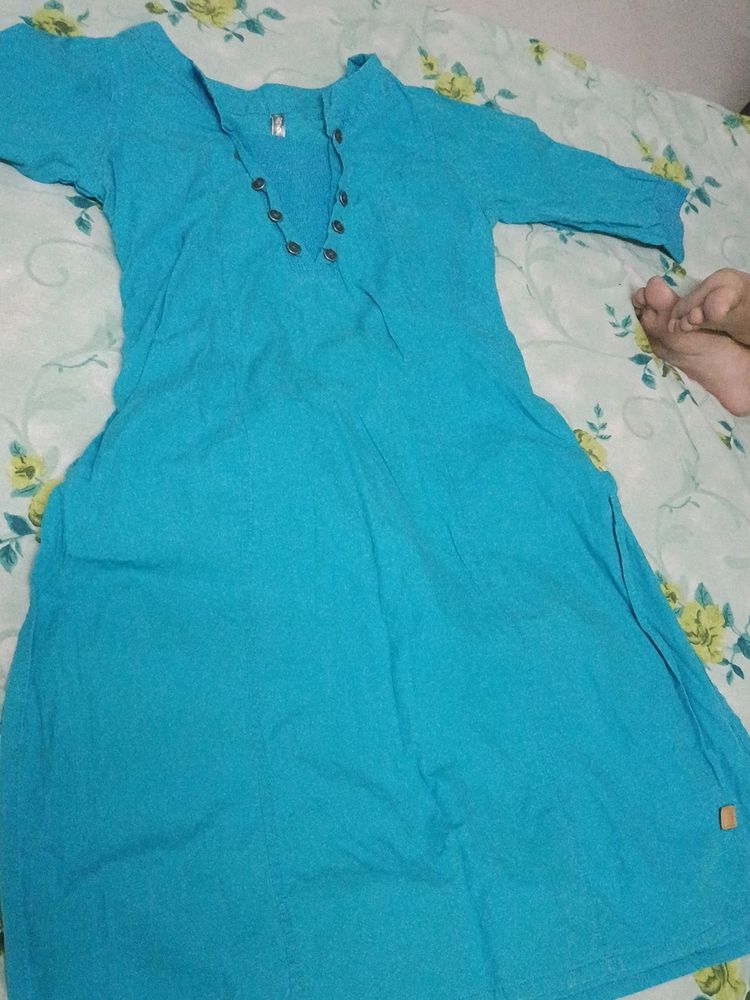 Blue Kurta