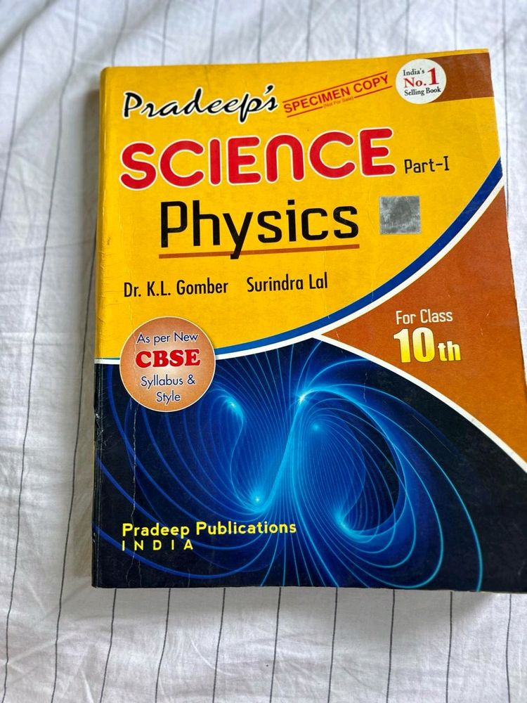 Class 10th Physics Pradeep's