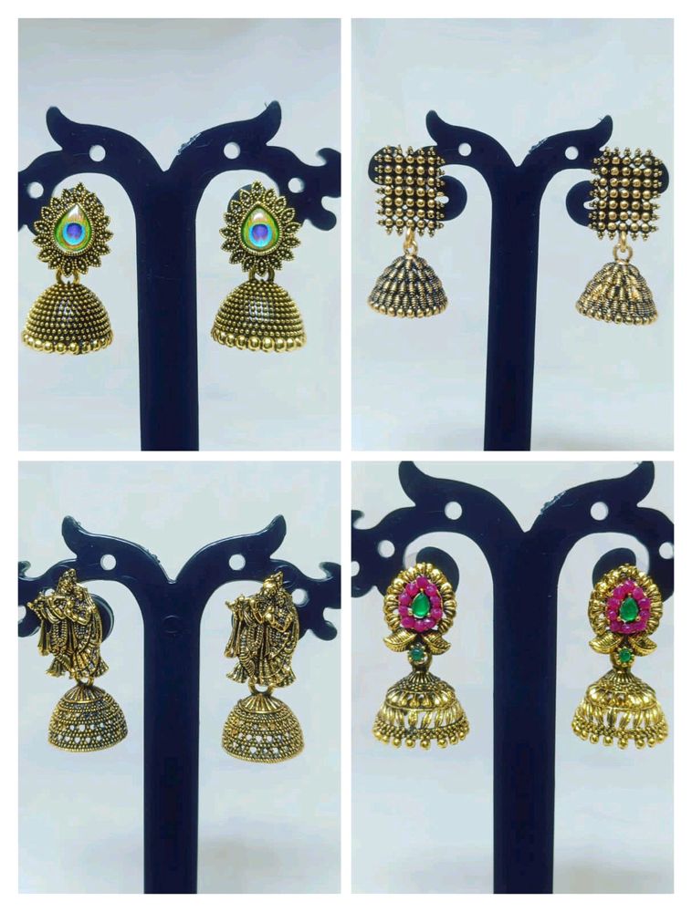 New Combo Earrings (set of 4)