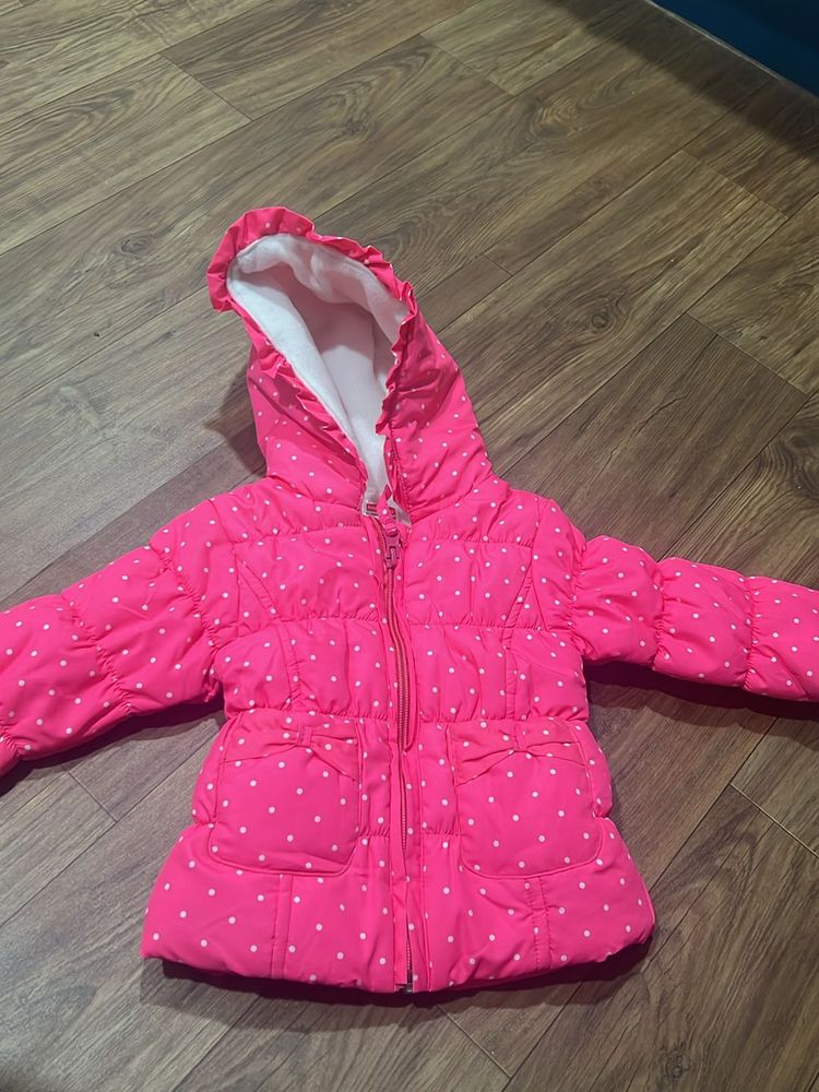 Baby Hug Winter Jacket For Girls