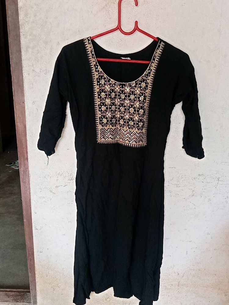 Black Kurta