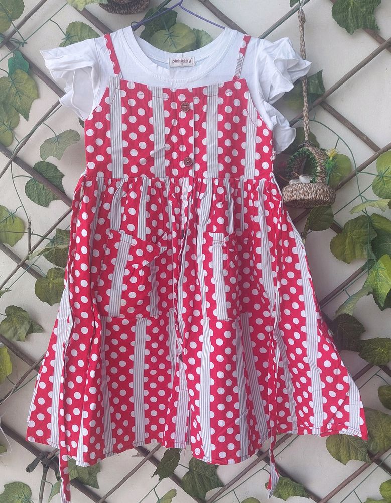 Pinafore Dress For Girls