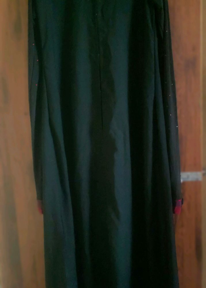 Plain Button Abaya/Burkha