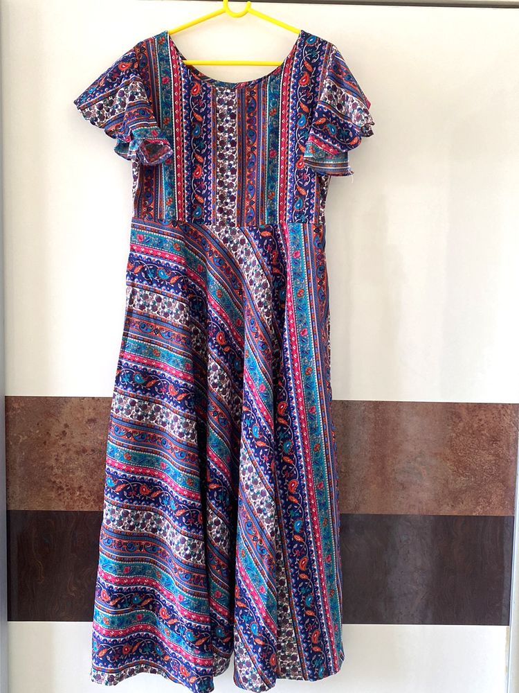 Printed Summer Maxi Dress