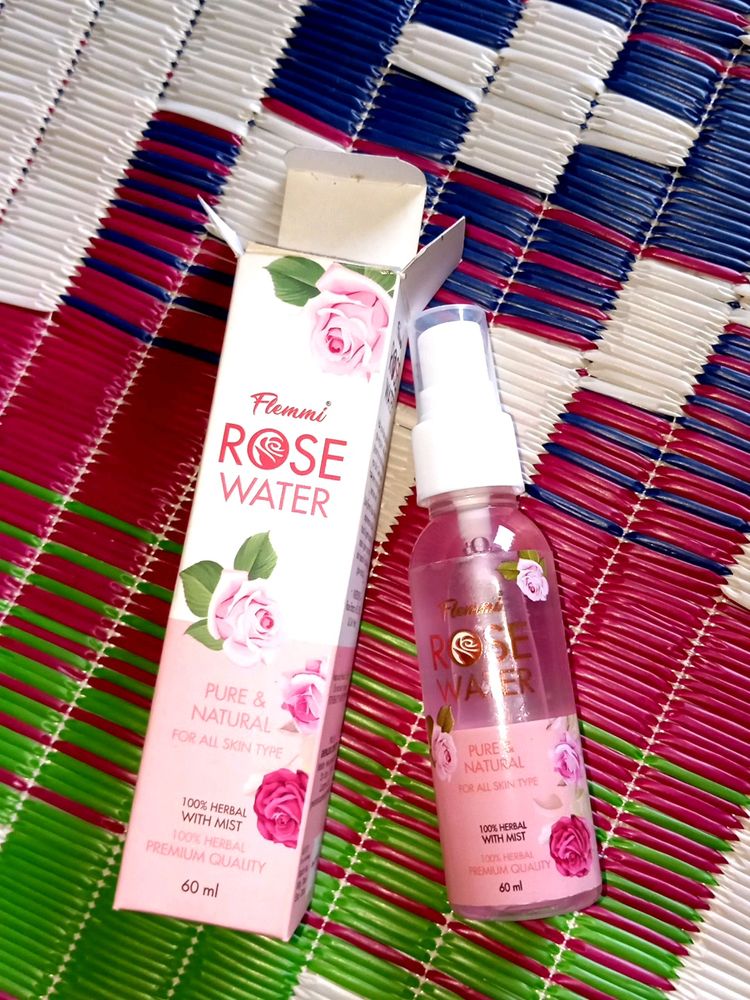 Flemmi Natural Glowing Skin Rose Water