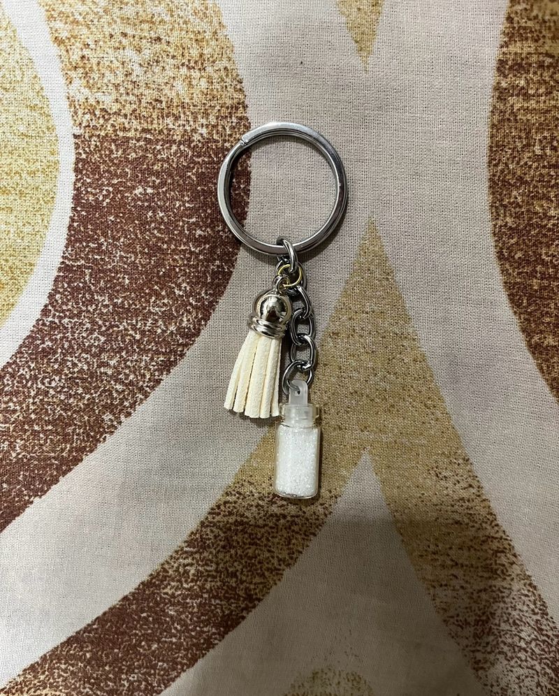 New Cute Bottle Keychain