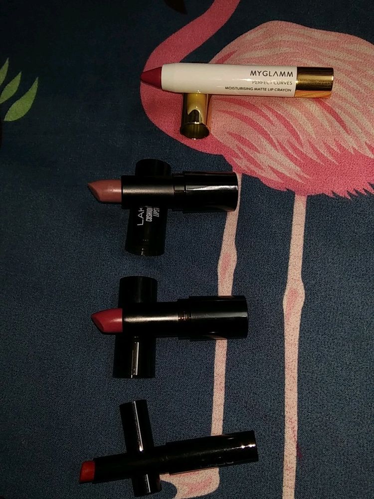 4 brand Lipstick Combo.....