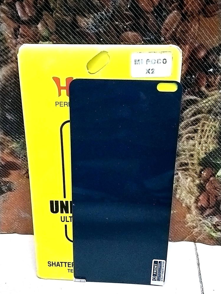 Mi Poco X2 Screen Guard Unbreakable