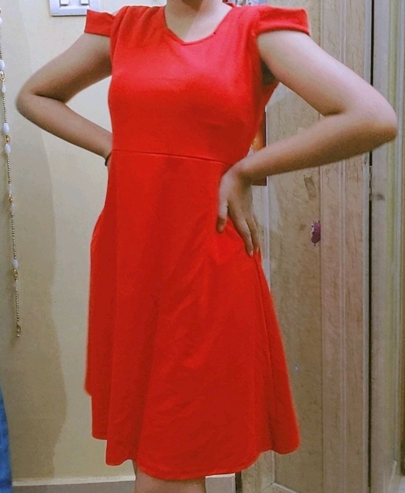Red Women Dress