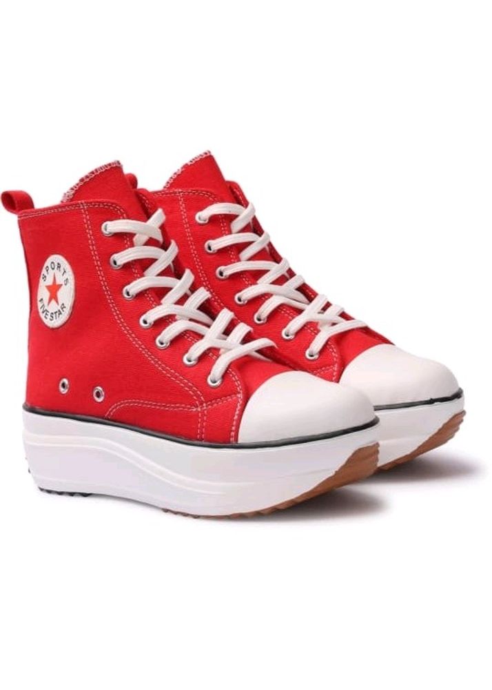 Converse Red Sneakers Women.