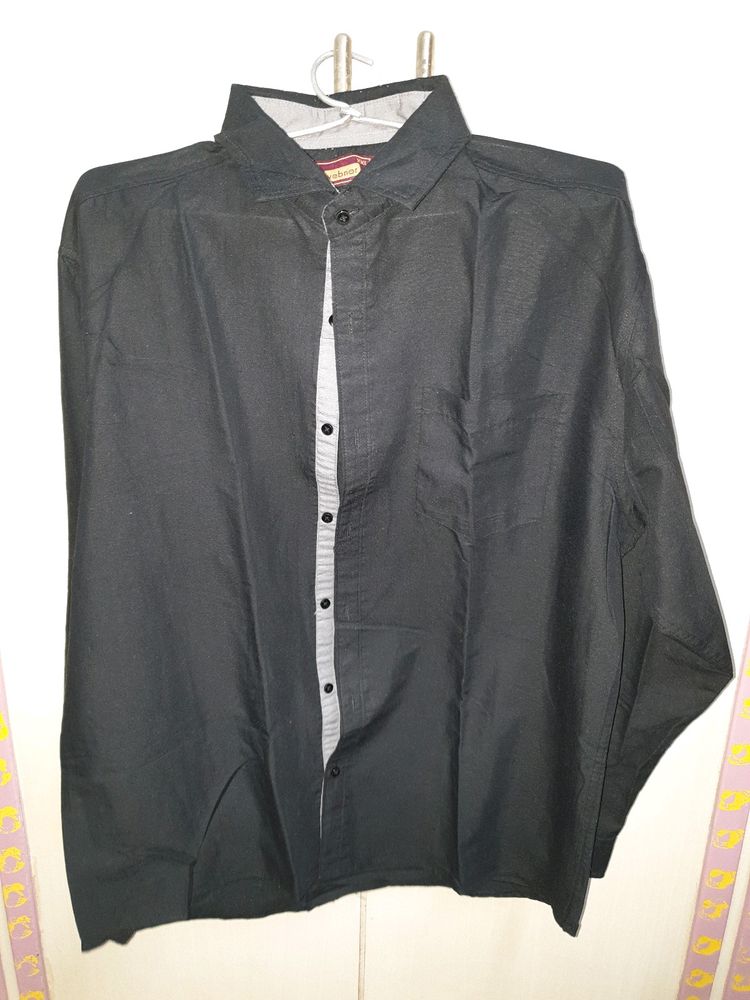 Black Formal Vebnor Full Sleeve Shirt