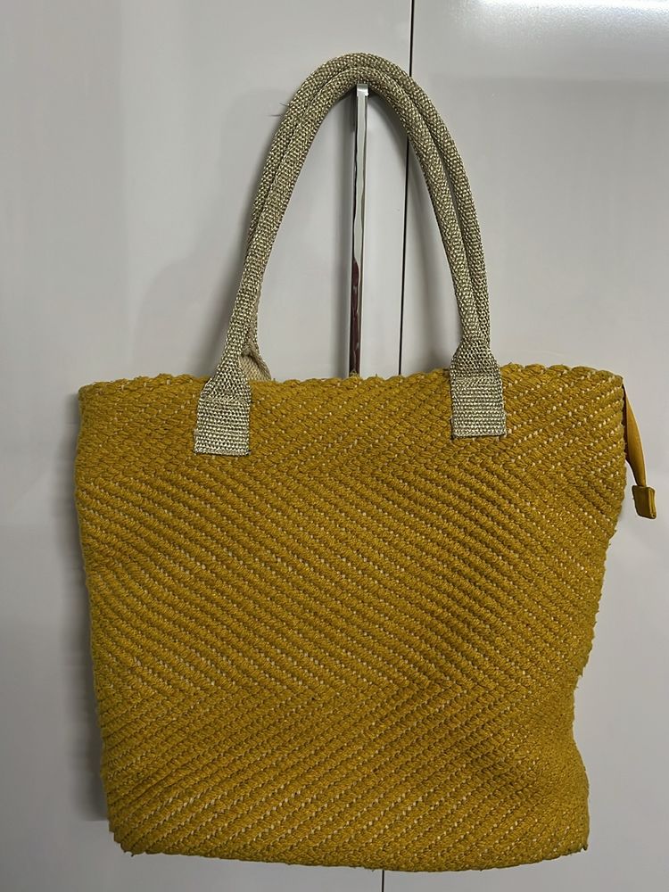 Yellow Hand Bag