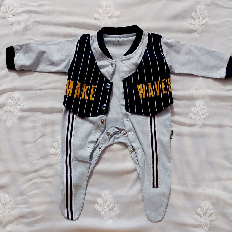 Romper With Jacket For Newborn