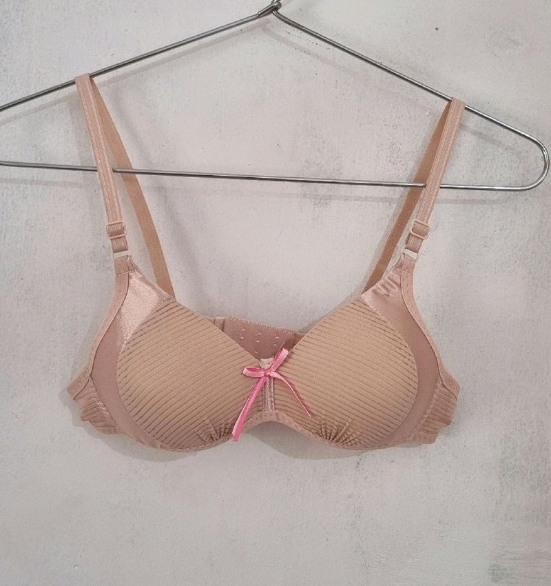 Padded Peach Bra