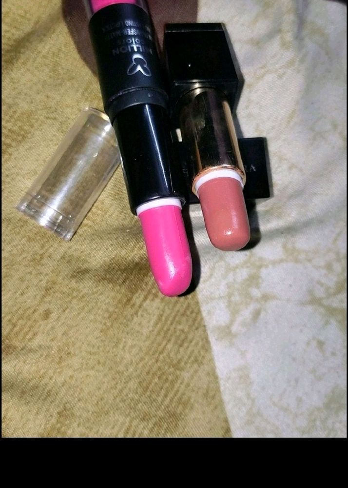 Combo Of 2 Lipstick No Coins Liquid Matte Both