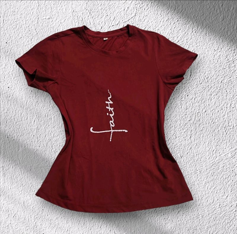 Faith Cotton Tshirt