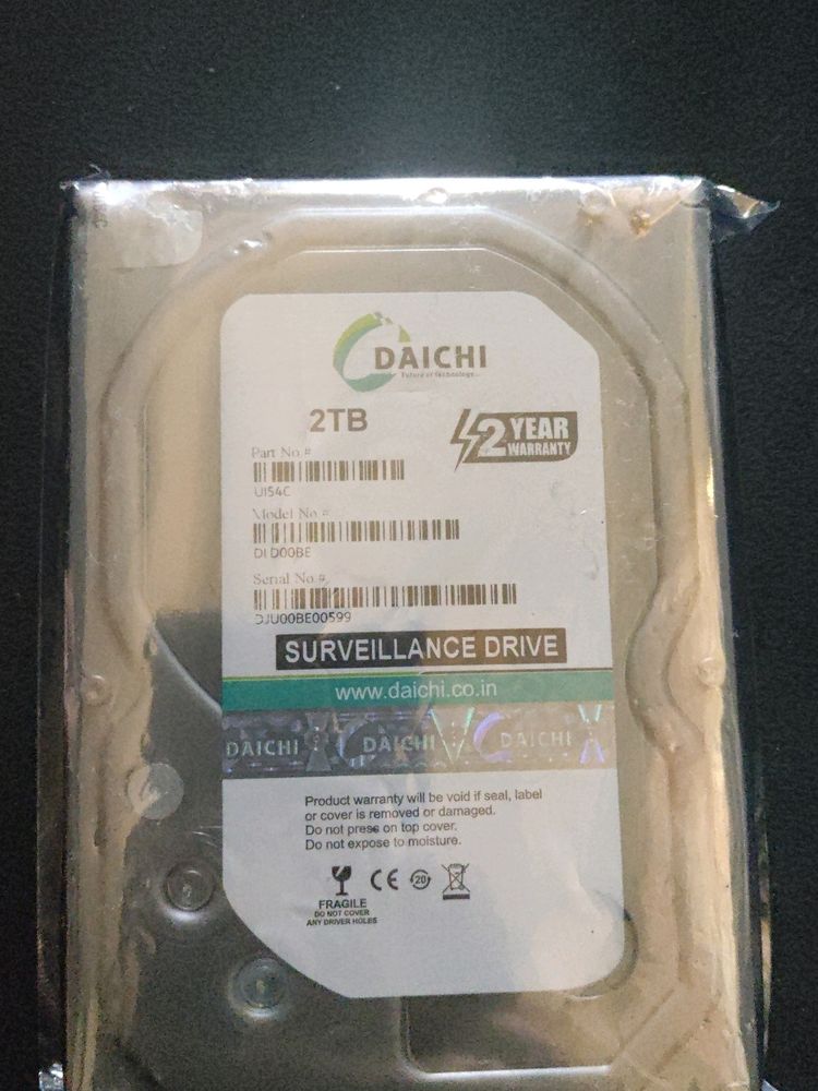 2tb Hdd New