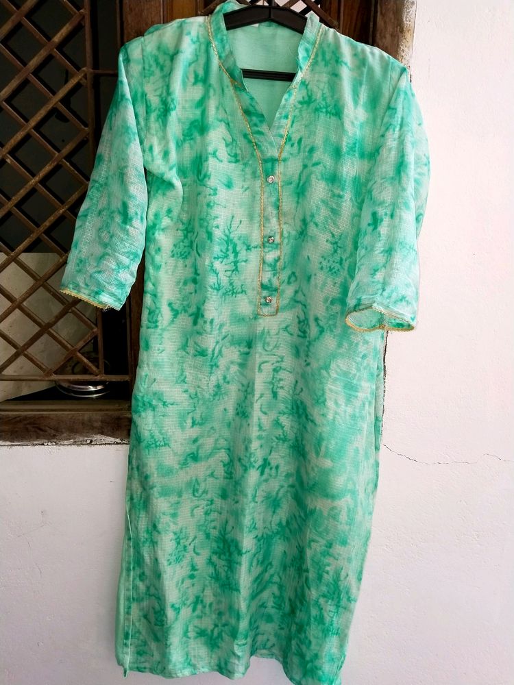 Light Green Jaipuri Kurta