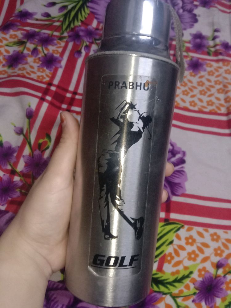 Steel water bottle