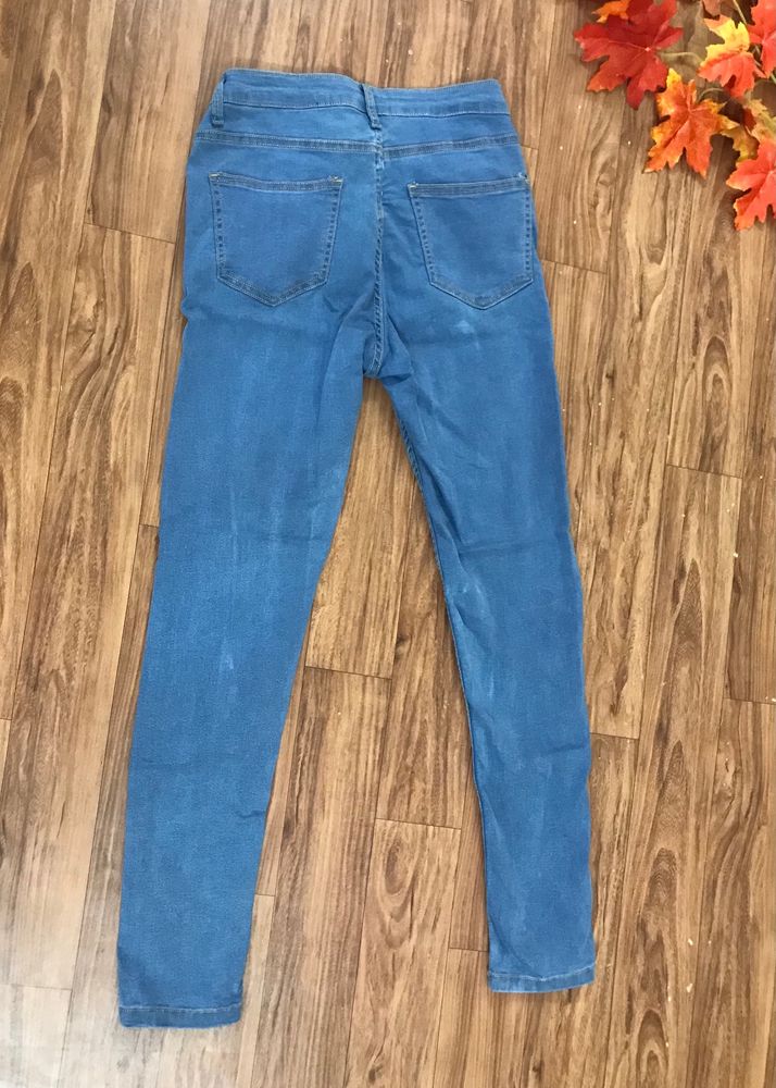 FOREVER 21 Blue High Rise Woman's Jean's