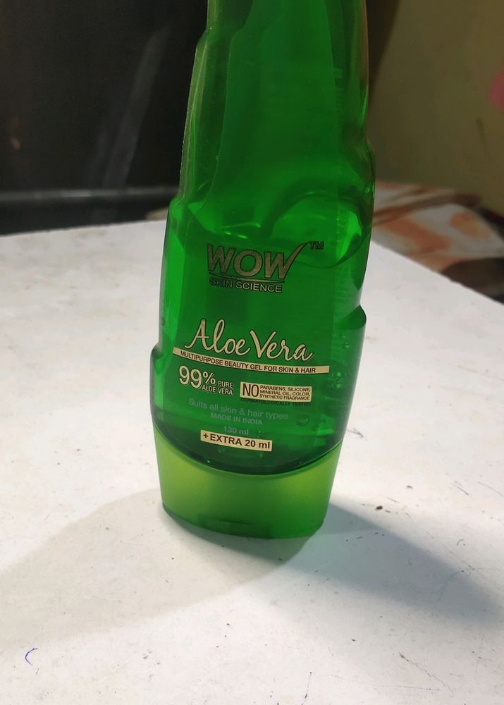 Wow Aloe Vera Gel & Jovees Tea Tree Face Wash