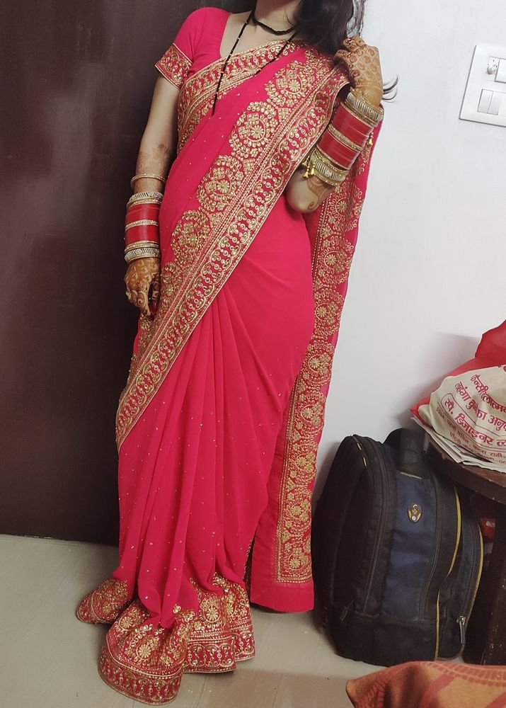 Heavy Party Wear Saree